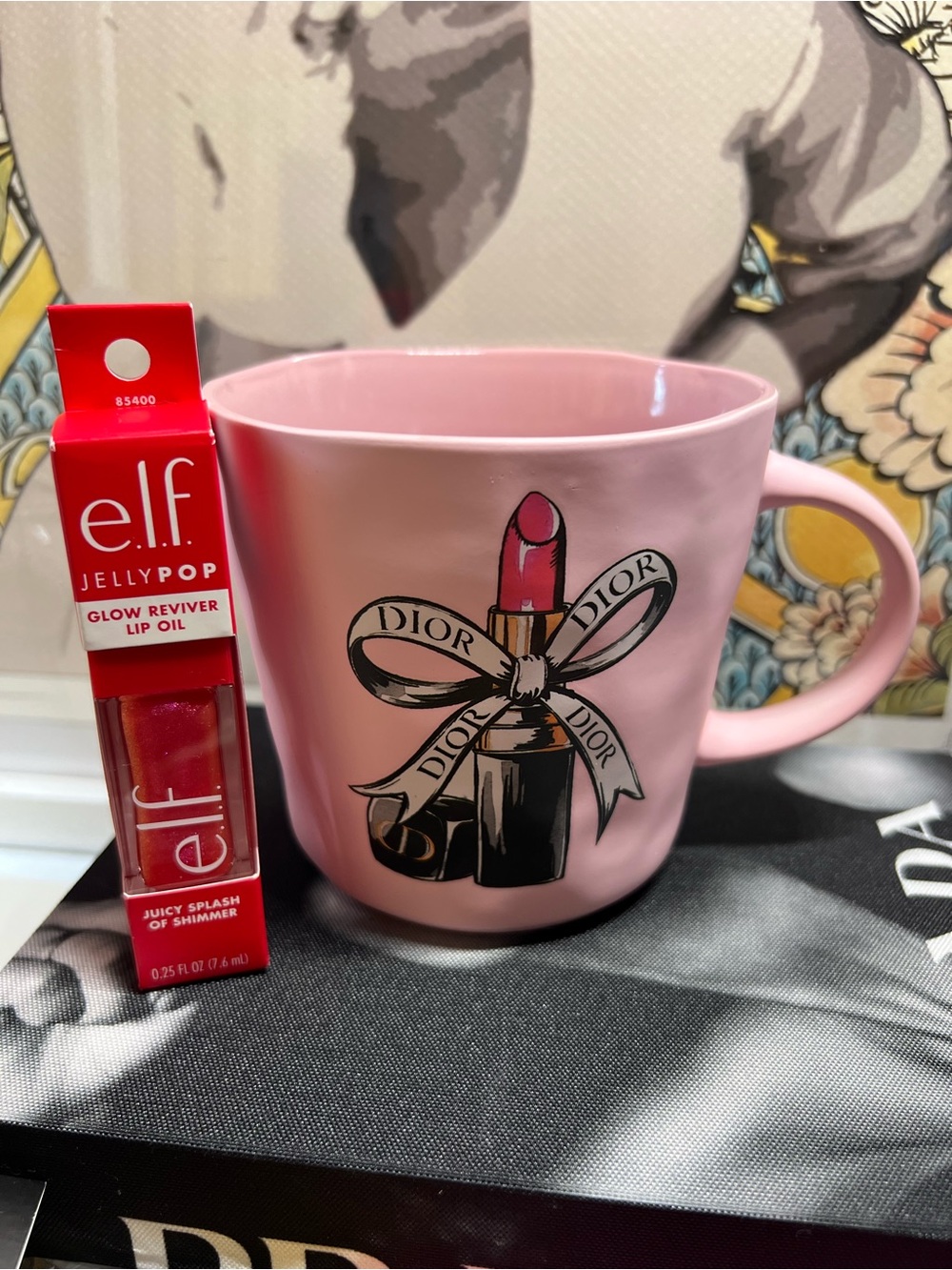 NEW e.l.f. Lip Oil + Fig & Fern Fashion Mug